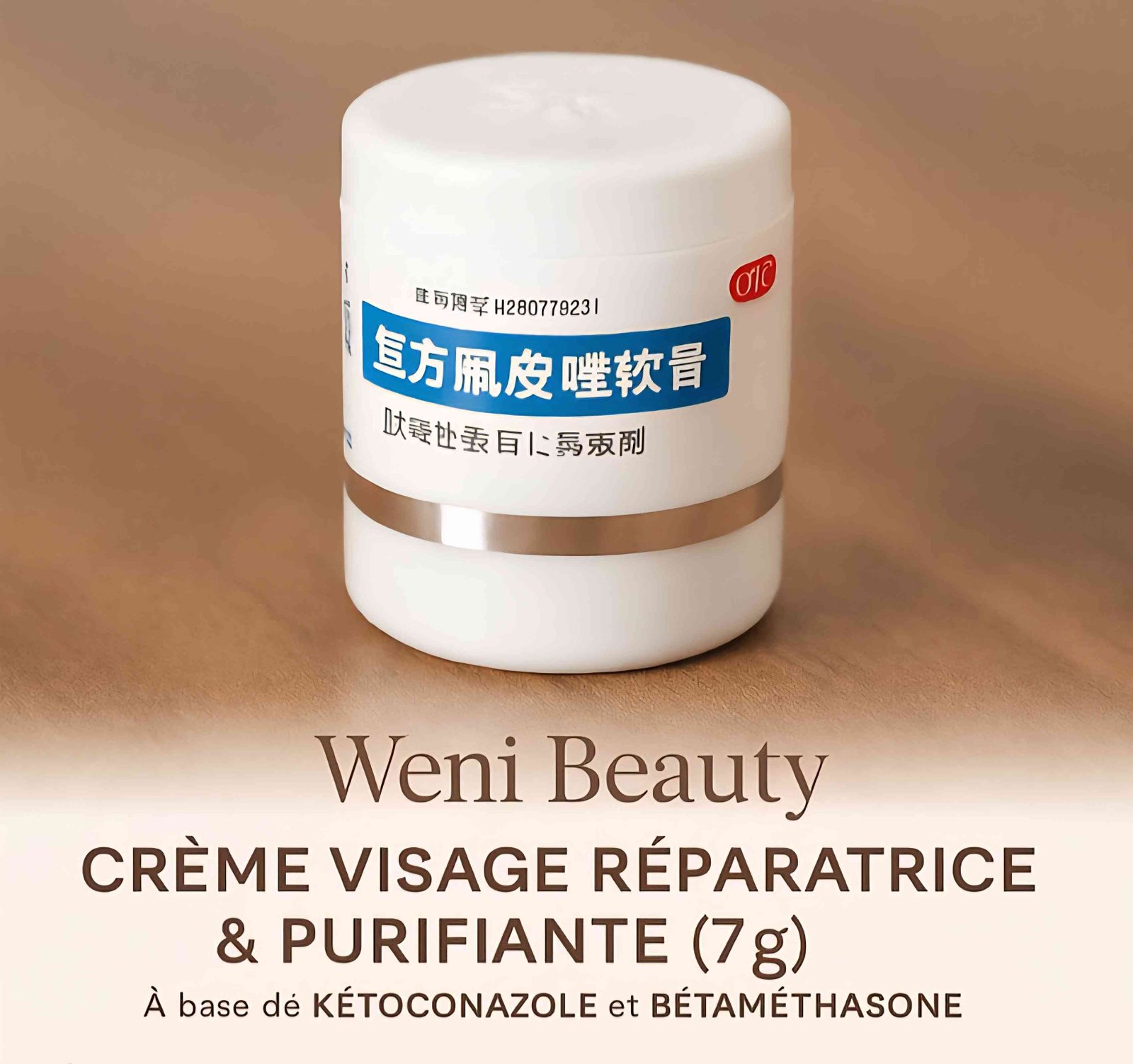 Crème visage réparatrice et purifiante