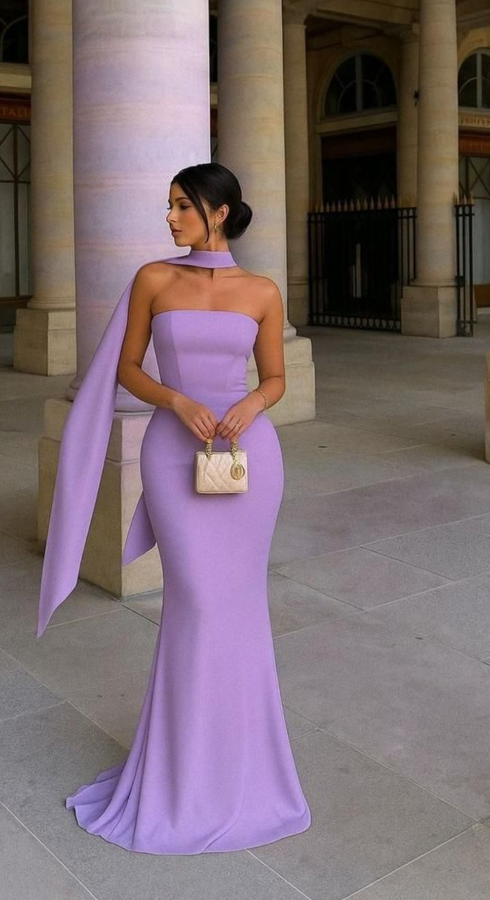 Robe longue Moulante