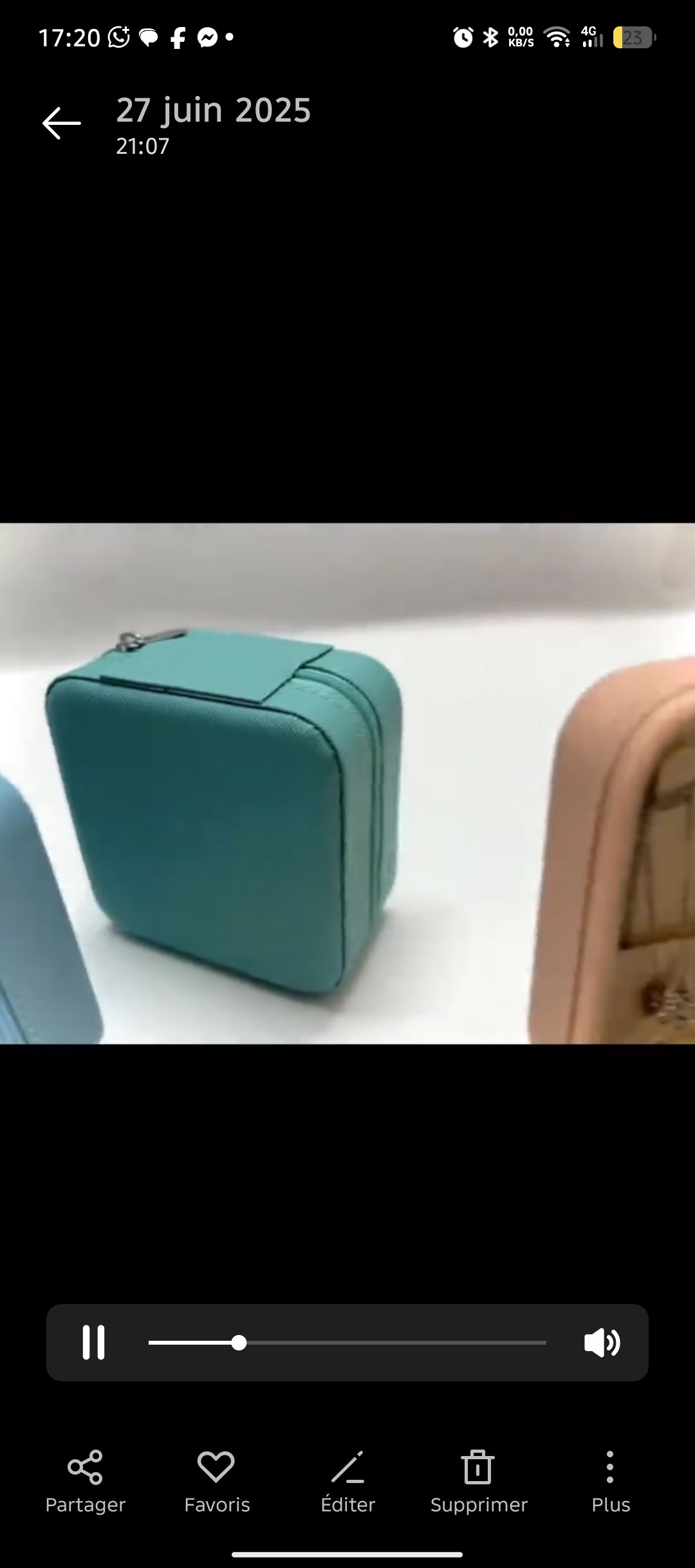 boite à bijoux portable