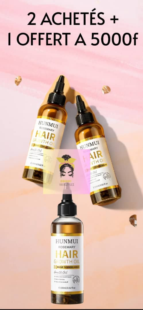 Huile de pousse des cheveux