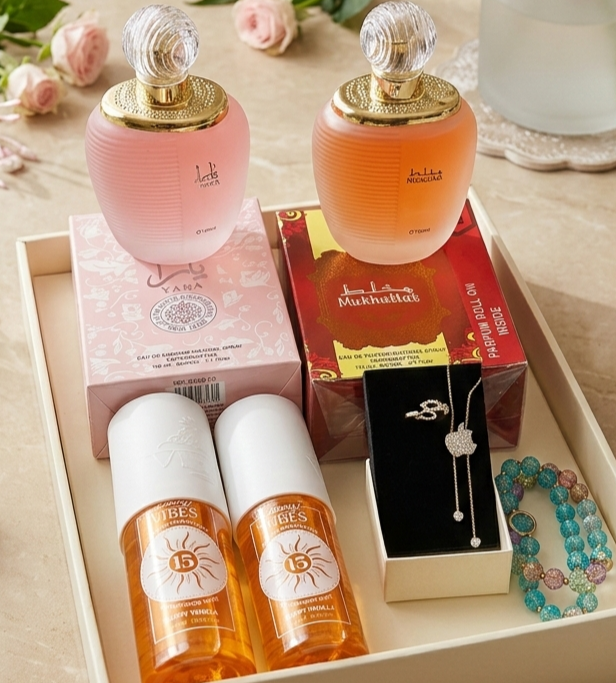 Coffret cadeau - parfum & accessoires Femme