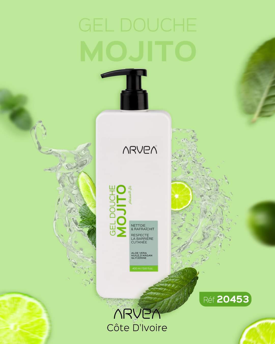 🍃 GEL DOUCHE MOJITO
