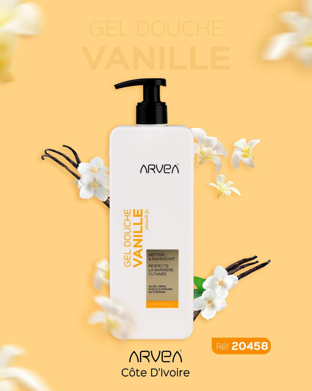 Gel douche Vanille