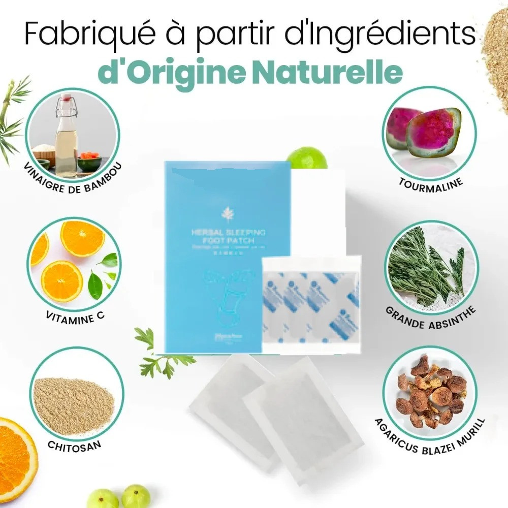 Patch detoxifiant pour pieds