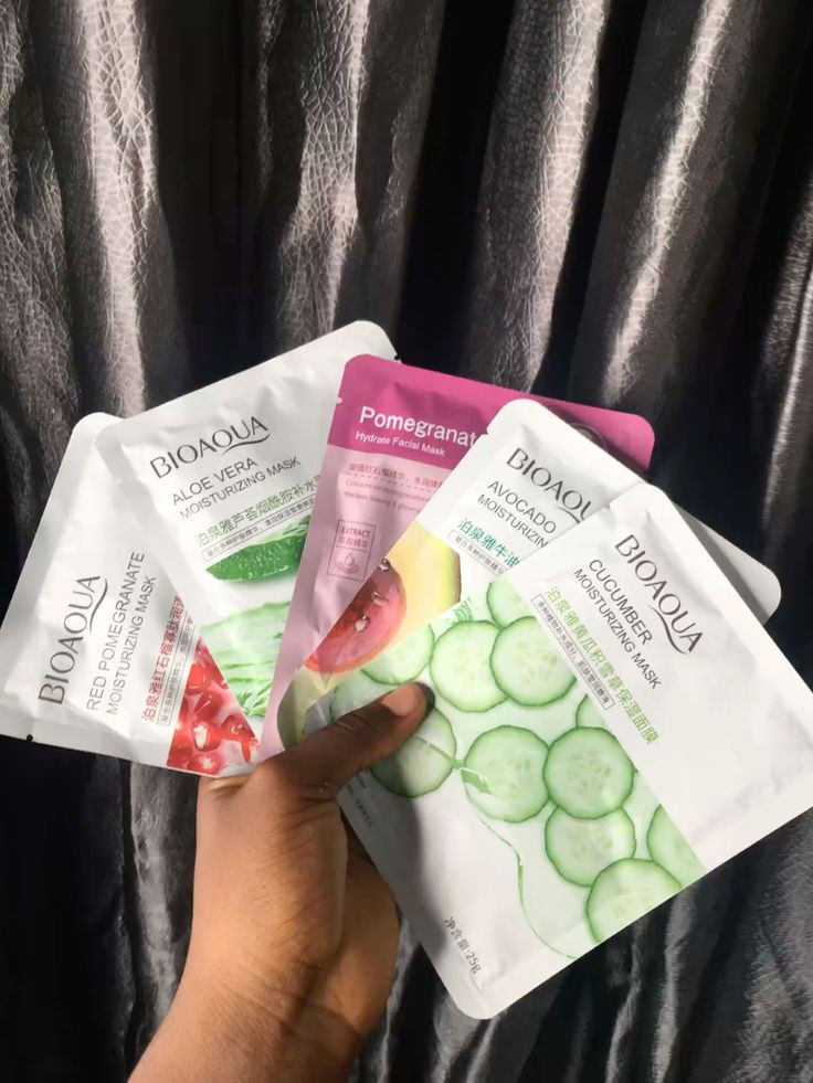 masque de visage hydratant