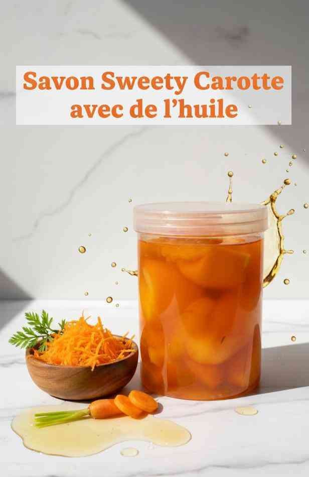 Savon teint marron
